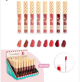 Batom Matte Líquido Febella Cores separar que estevem disponíveis