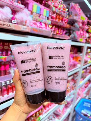 ESFOLIANTE framboesa CORPO E ROSTO BIO INSTINTO