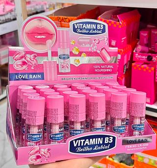 Lip Gloss Vitamina B3 Love Rain