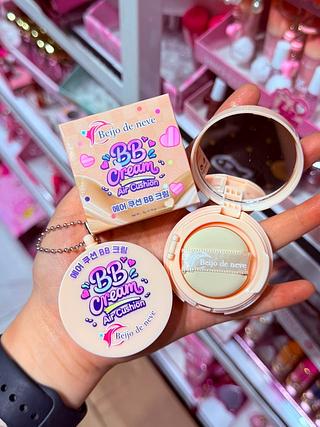 B B cream Air Cushion Beijo de Neve Cores separar que estevem disponível