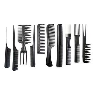 Kit 10 Pentes Profissionais Para Cabeleireiro