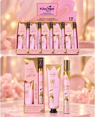 Kit perfume e protetor solar