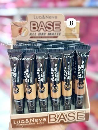 Base Líquido Lua e Neve cores separar que estevem disponíveis