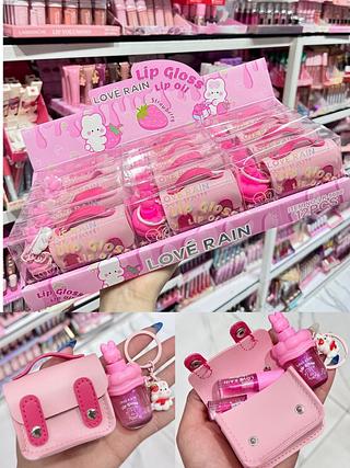 Lip gloss Com balsinha love Rain