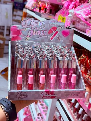 Lip Gloss Beijo de Neve Cores separar que estevem disponível