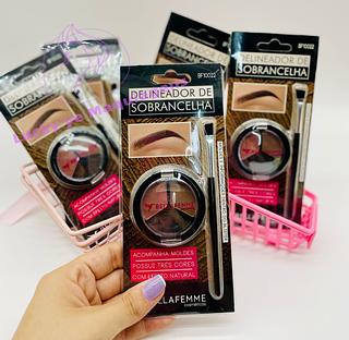 Delineador de Sobrancelha BellaFemme