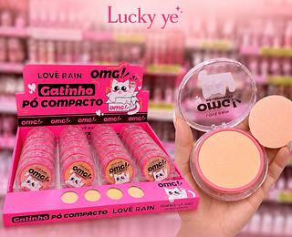 Pó Compacto love Rain cores separar que estevem disponível