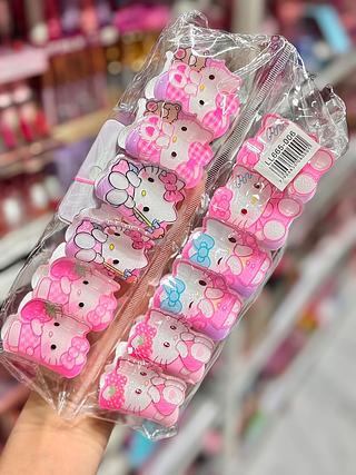 Presilha de cabelo infantil cores separar que estevem disponíveis