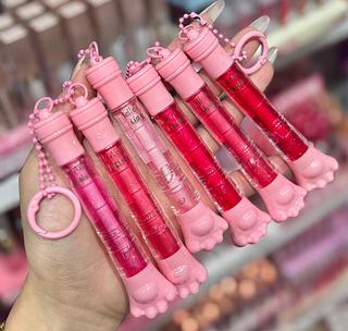 Lip Gloss Belle Angel Cores separar que estevem disponível