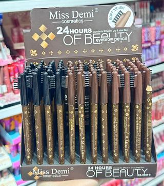 Lápis de sobrancelha Miss Demi Cores separar que estevem disponíveis