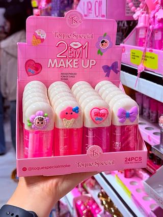 LIP GLOSS INFANTIL TOQUE SPECIAL CORES SEPARAR QUE ESTEVEM DISPONIVEIS