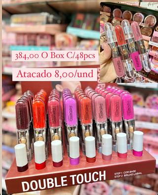 BRILHO E GLOSS 2 EM 1 FEBELLA (COR SORTIDO)