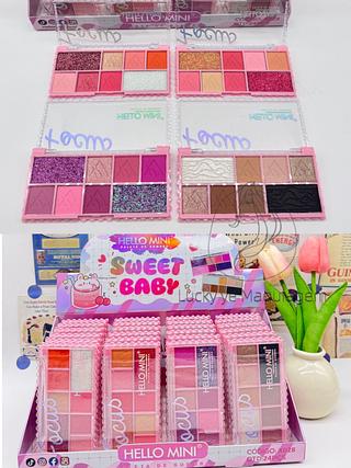 Paleta de sombra Sweet Baby Hello Mini ( Cor Sortido )