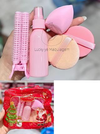 Kit Esponja Com Bobs de Cabelo