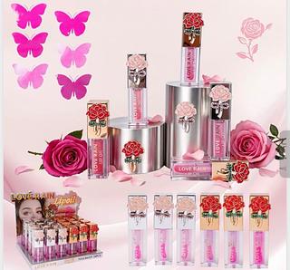 LIPP GLOSS LOVE RAIN CORES SEPARAR QUE ESTEVEM DISPONIVEIS