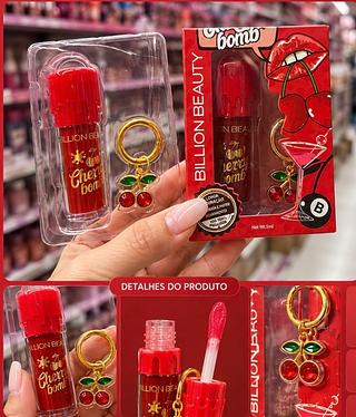 Lip gloss Cherry Billion Beauty (FOTO ILUSTRATIVA )