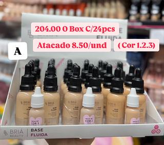Base fluida Bria Beauty ( Grupo A ) ( Cor 1.2.3) Cor Sortido