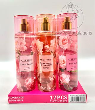 Body Splash Miss Rose separar que estevem disponíveis