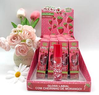 Gloss Labial com Cheirinho de morango Super Poderes
