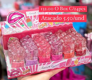 Lip gloss Sorvete Amor Anjo ( Cor Várias )