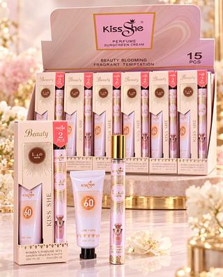 Kit perfume e Protetor solar