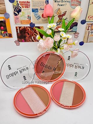 Trio paleta de sombra bobbi rara