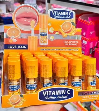 Brilho Labial Love Rain Vitamina C