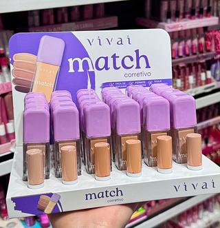 CORRETIVO LIQUIDO MATCH VIVAI CORES SEPARAR QUE ESTEVEM DISPONIVEIS
