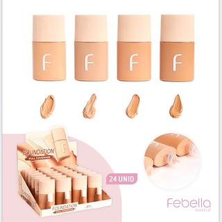 Base Líquida Full Cover Febella Cores separar que estevem disponível
