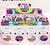 Paleta Glitter Love Rain ( Cor Sortido )