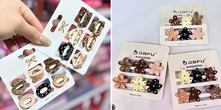 Kit mini presilha de cabelo separar que estevem disponíveis