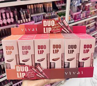 Lapis Labial + Batom Líquido Vivai Cores separar que estevem disponíveis