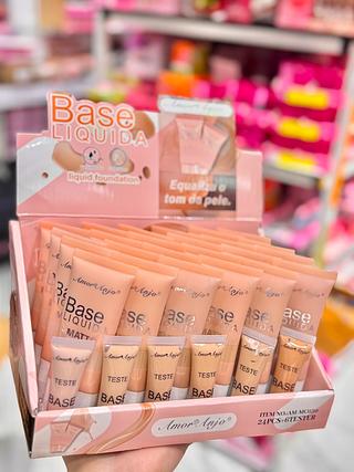 Base Líquido Matte Amor Anjo Cores separar que estevem disponível