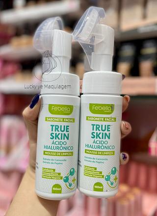 Sabonete Facial True Skin Ácido Hialurônico Febella