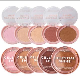 Iluminador Compacto celestial shine Rubyrose ( Cor Sortido )