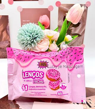 Lenço facial de limpeza super poderes