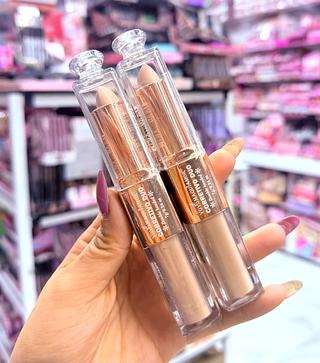 Corretivo Duo Yoyomaquiamor Cores separar que estevem disponível