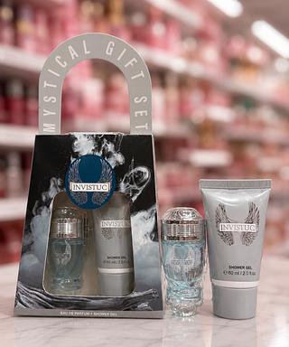 Kit perfume e hidratante Invistuc