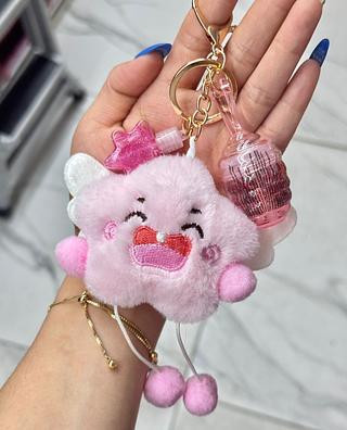 Lip gloss Com chaveiro love Rain Cores separar que estevem disponível