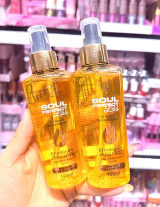 Óleo Serum Extraodinario Blindagem Zero Frizz Soul