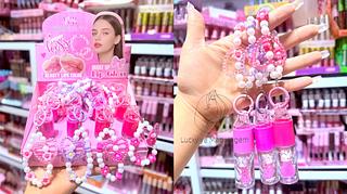 Lip Gloss Com Chaveiro WARDABEAUTY Cores separar que estevem disponível