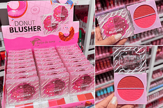 Duo Blush Cores separar que estevem disponível Beijo de Neve ( Foto Ilustrativa)