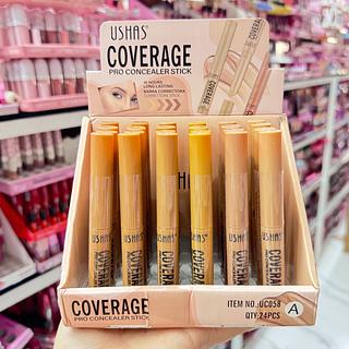 Corretivo em Bastão USHAS Cores Separar que estevem disponíveis