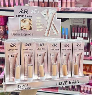 Base líquido Love Rain Cores separar que estevem disponível