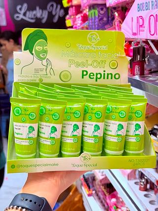 MASCARA FACIAL PEEL-OFF PEPINO TOQUE SPECIAL