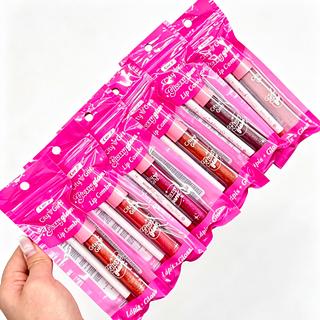 KIT LABIAL LAPIS E GLOSS CITY GIRLS CORES SEPARAR QUE ESTEVEM DISPONIVEIS