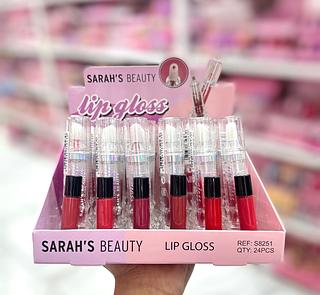 Lip Gloss Cores separar que estevem disponíveis