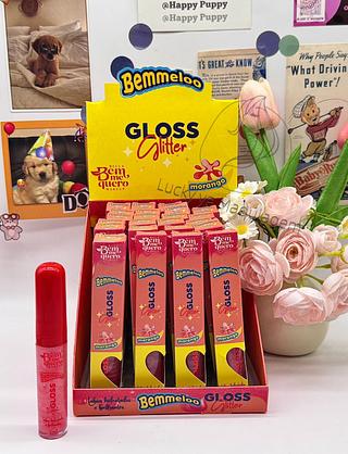 Gloss Bemmeloo Morango Bem me Quero