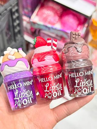 LIP GLOSS HELLI MINI CORES SEPARAR QUE ESTEVEM DISPONIVEIS