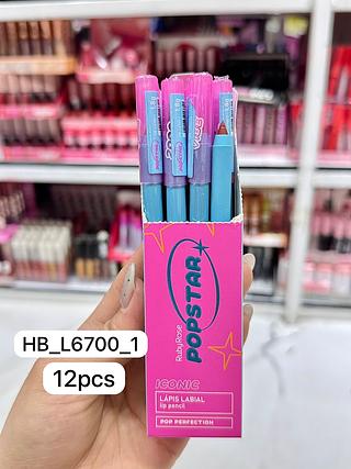 Lápis Labial Rubyrose Popstar